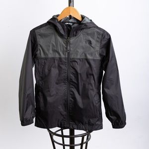 The North Face Hooded Rain Jacket Youth Med. 10/12